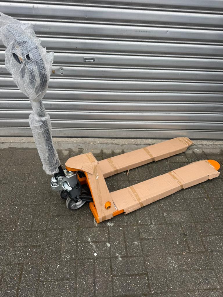 NIEUWE AANBIEDING  PALLETTRUCKS 2500 KG EEN LEVERING  299€!, 100 liter of meer, Ophalen, Nieuw, Transportkar