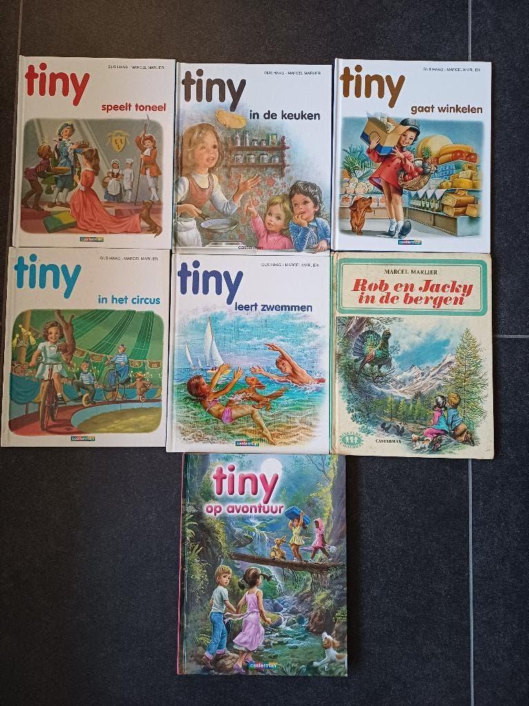 Prachtige set Tiny boeken - o.a. Bundel (8) & Vintage 1974, Enlèvement, Comme neuf, G. Haag; Marcel Marlier