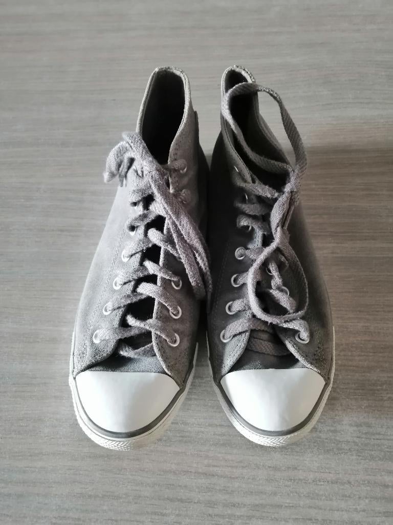 grijze CONVERSE all stars maat 40, Ophalen of Verzenden, Zo goed als nieuw, Sneakers, Converse All Stars