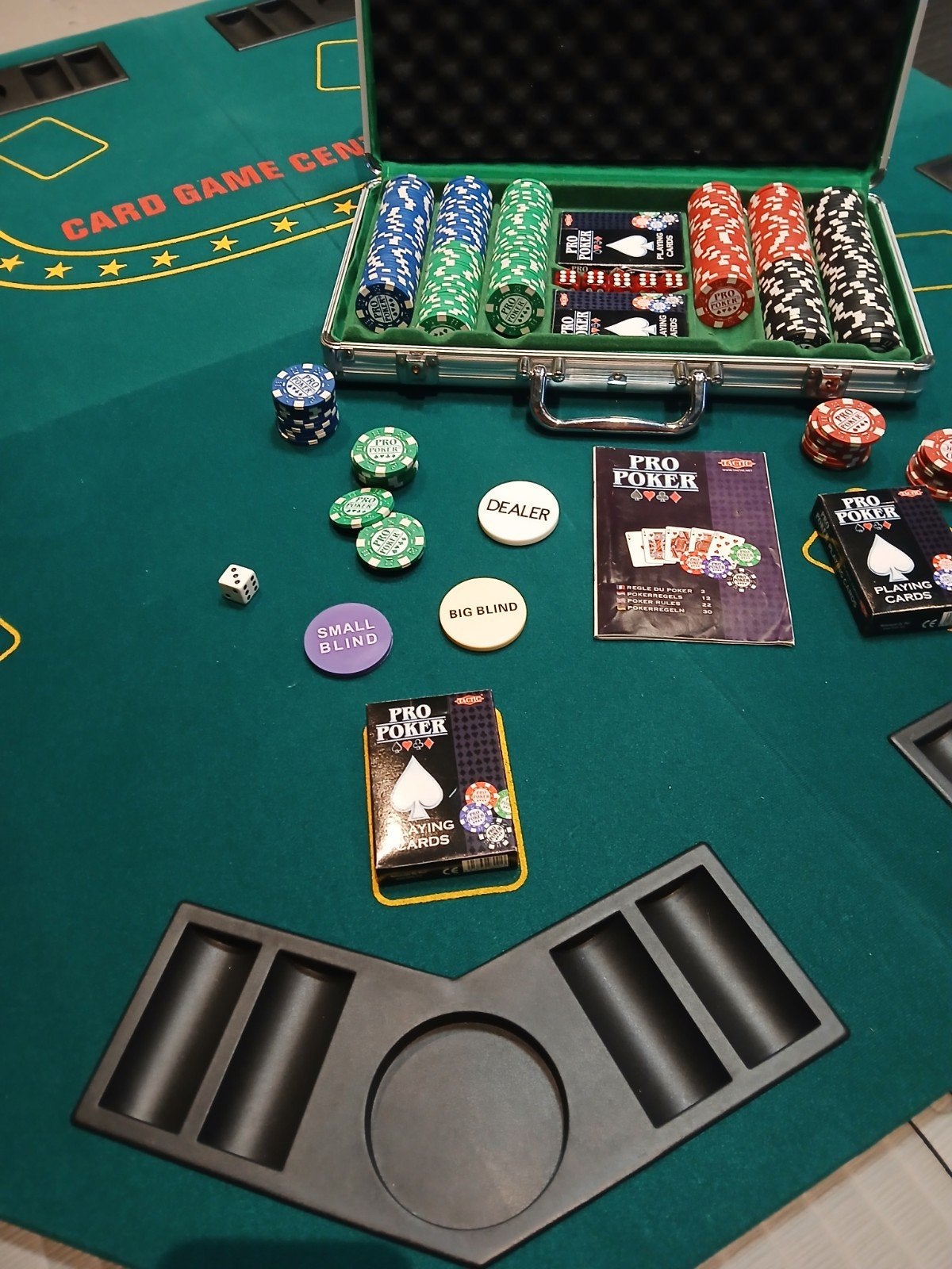 vendre, bel ensemble de poker, Enlèvement, Neuf