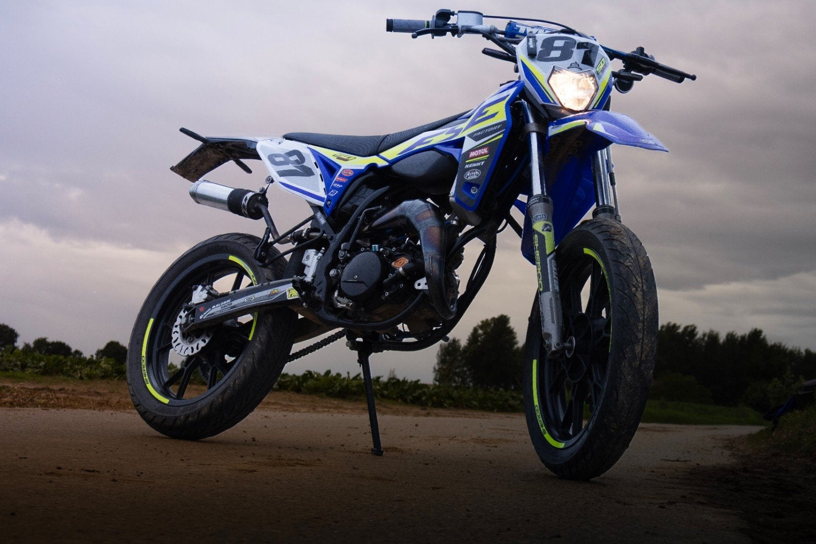 sherco sm-r50, Enlèvement