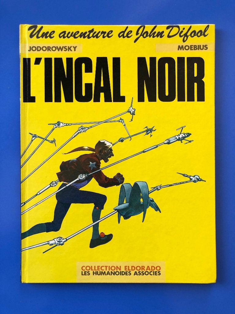 1986 L’incal noir tome 1 - Moebius Humanoïdes Associés, Boeken, Stripverhalen, Ophalen, Zo goed als nieuw, Moebius - Jodorowsky