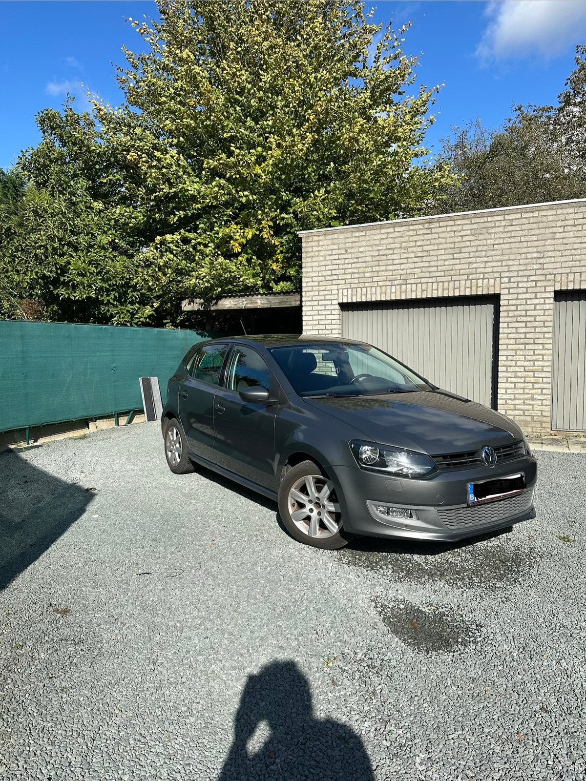 Volkswagen polo benzine gekeurd voor verkoop, Auto's, Euro 5, Zwart, Adaptive Cruise Control, 5 deurs