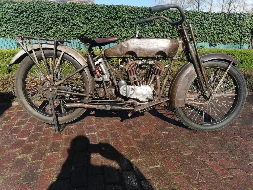 HARLEY-DAVIDSON MODEL J  1920, 2 cilinders, Gebruikt, 1000 cc, 12 t/m 35 kW