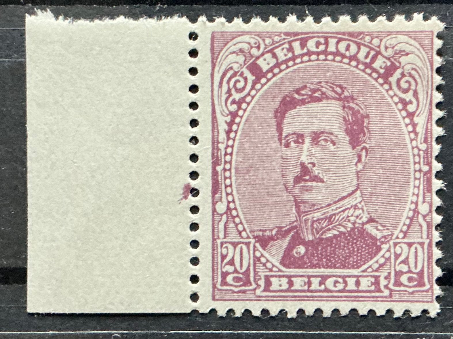 LOT 634. COB: 140a. ALBERT I. MNH, Neuf, Enlèvement ou Envoi, Non oblitéré, Gomme originale