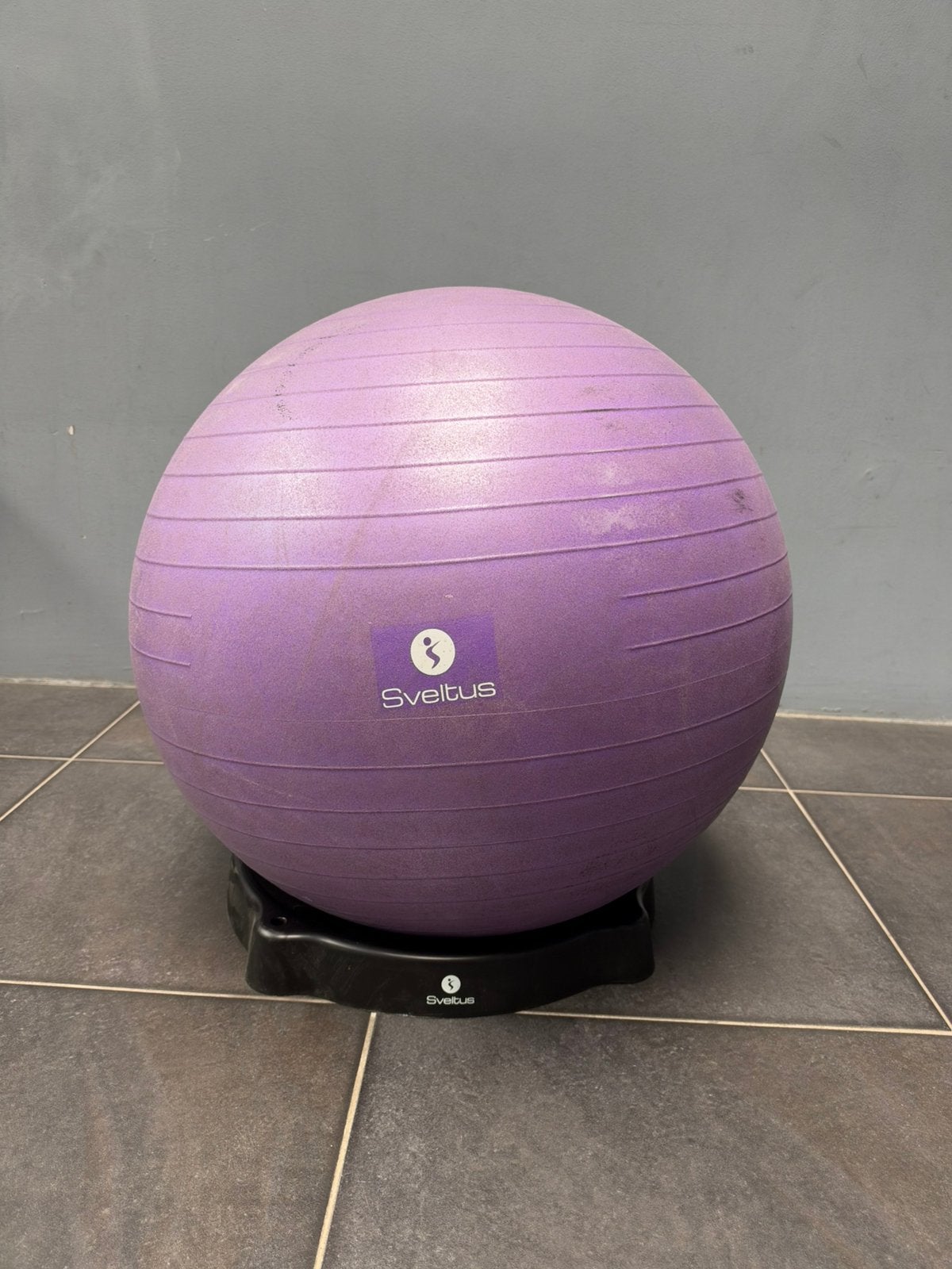 Lot matériel de fitness – demi-ballon d’équilibre et ballons, Enlèvement, Comme neuf