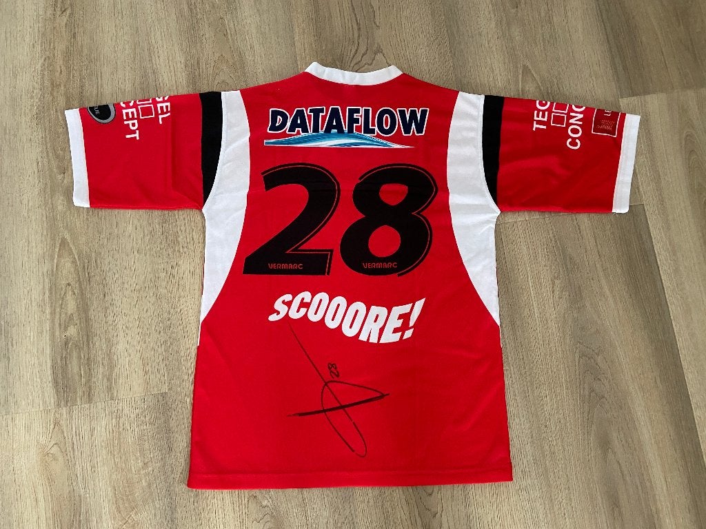 Maillot signé matchworn de Mazin Al-Huthayfi 2012/2013 OHL, Enlèvement ou Envoi, Neuf, Maillot