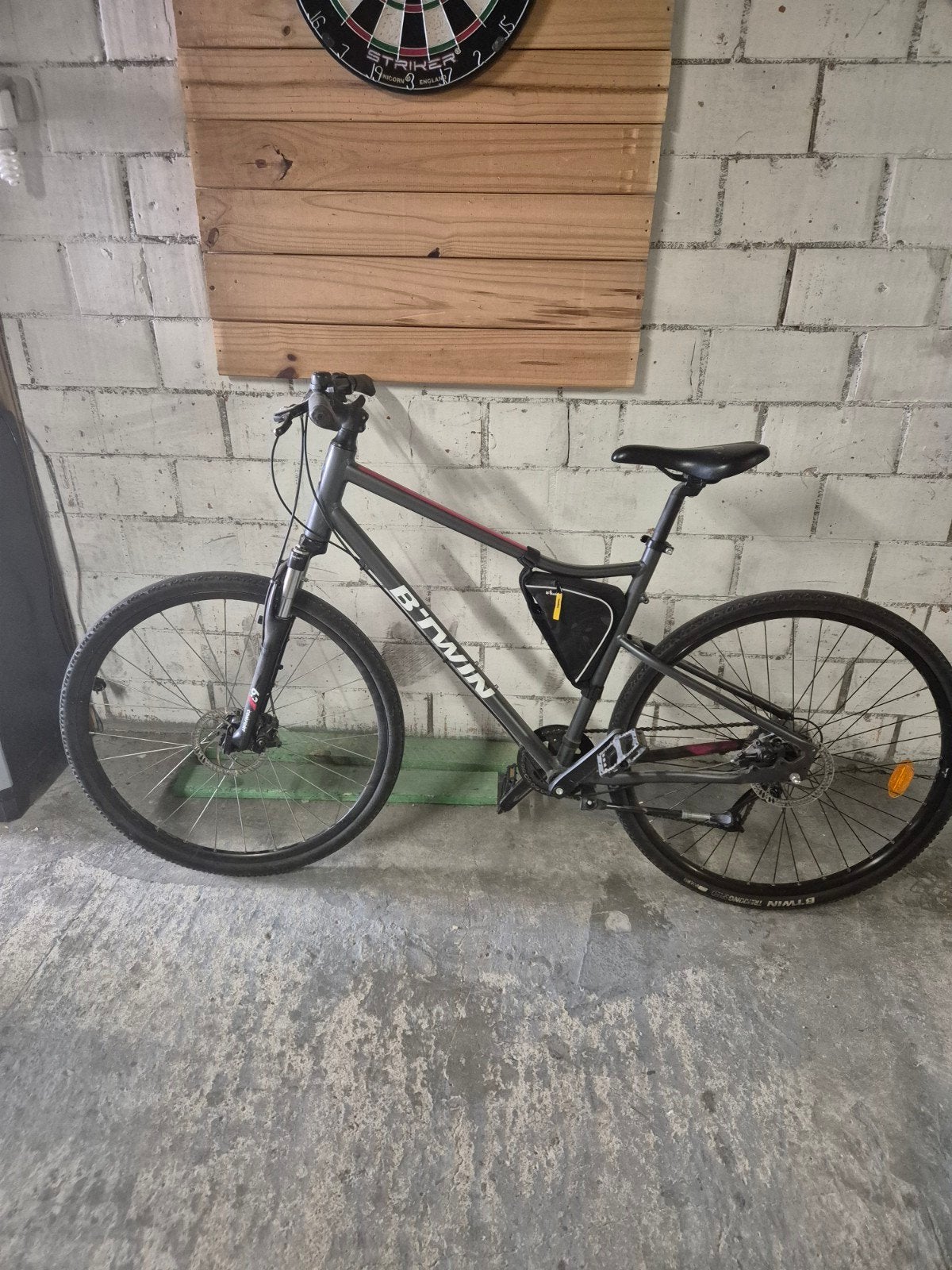 Btwin fiets met 9 versnellingen, Fietsen en Brommers, Ophalen, Versnellingen