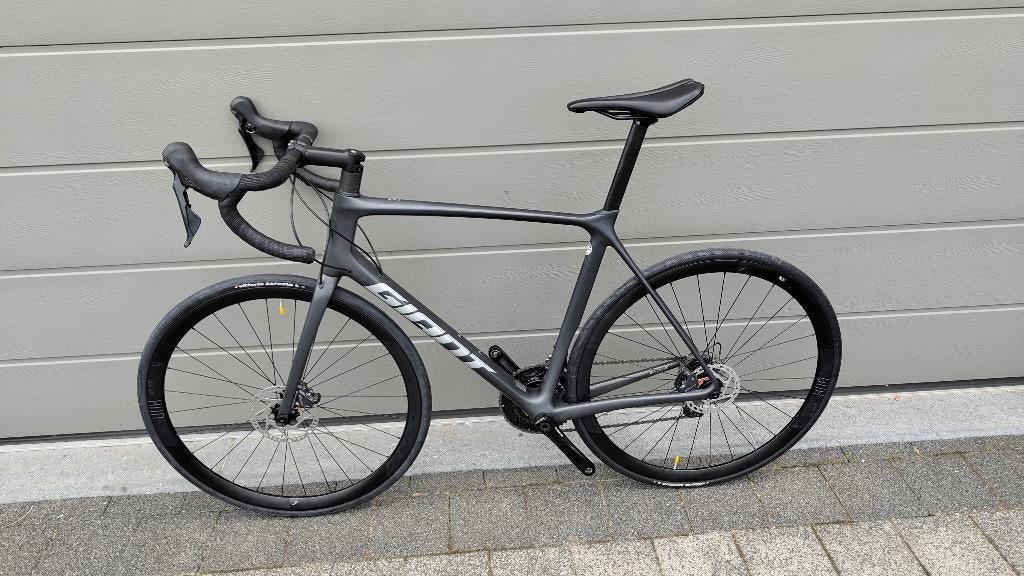 Giant TCR Advanced 1 Disc - taille L, Fietsen en Brommers, Ophalen, 28 inch, Gebruikt, Carbon