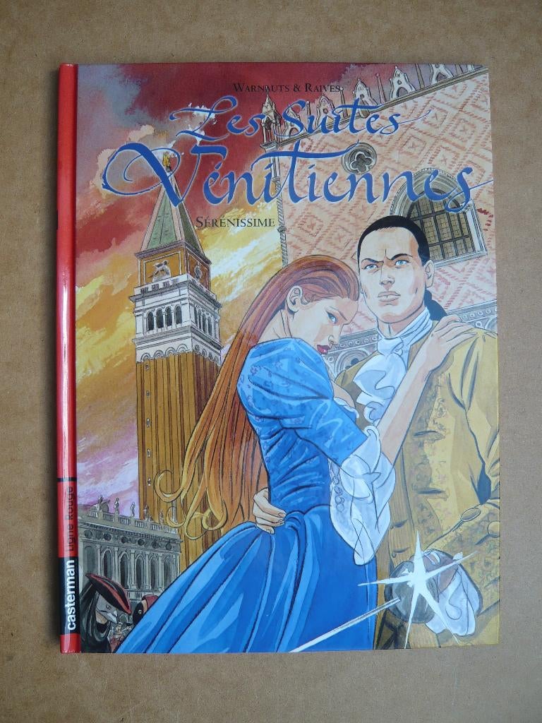 Bd SUITES VENITIENNES tome 9 (EO état neuf) de WARNAUTS, Eén stripboek, Ophalen of Verzenden, Zo goed als nieuw, WARNAUTS / RAIVES