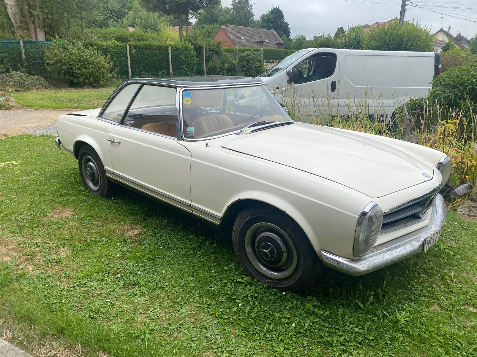 Mercedes pagode 230sl, Cuir, Achat, 1200 kg, Cabriolet