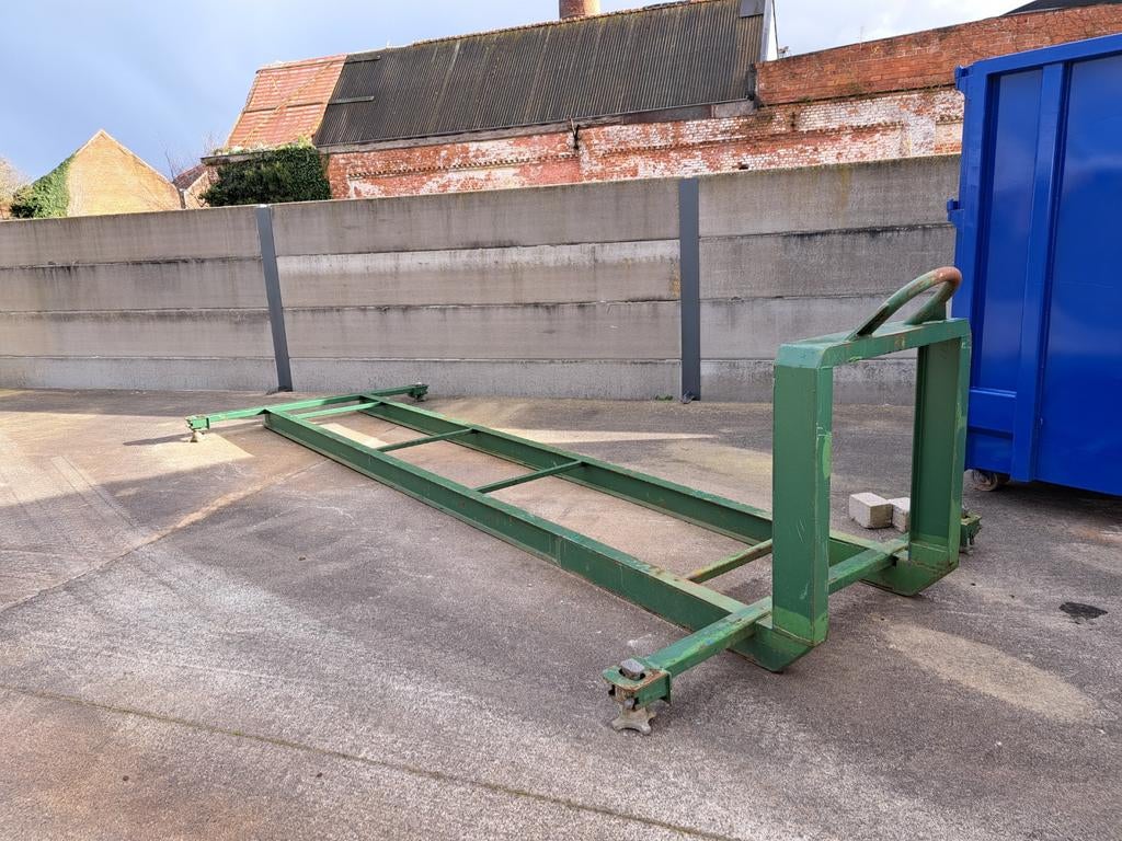 Twistsloks container te koop, Ophalen