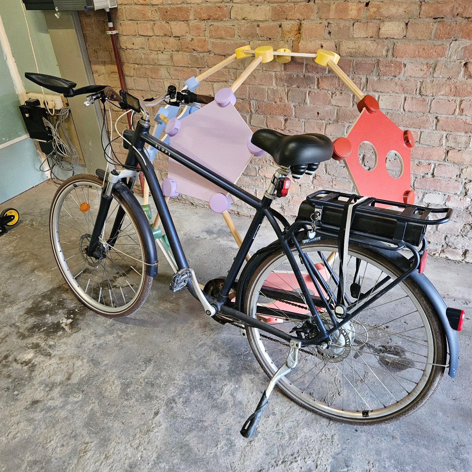 Velo électrique Elops 900, Enlèvement