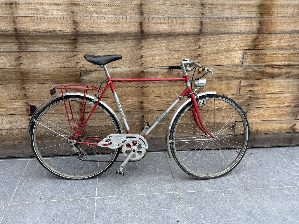 Flandria vintage fiets, Gebruikt, Velgrem, Versnellingen, 53 tot 57 cm