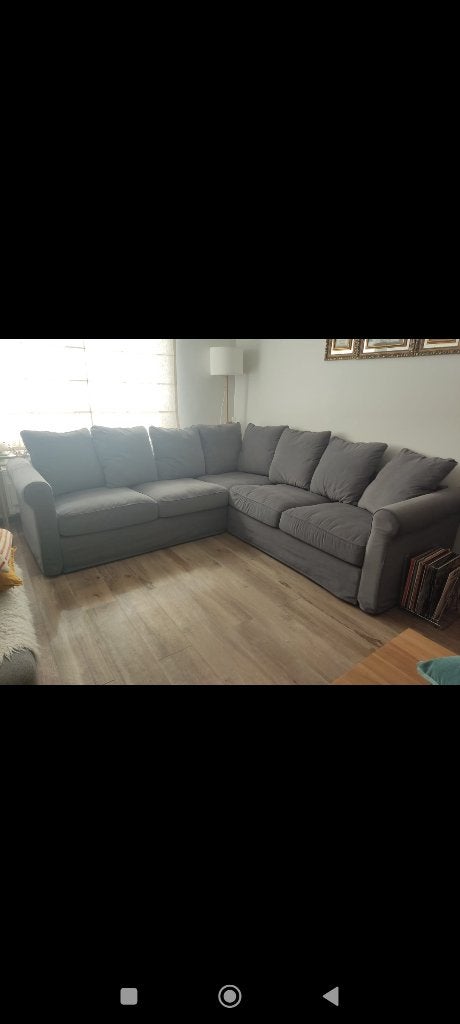 Canapé d'angle Ektorp, Maison & Meubles, 75 à 100 cm, Quatre personnes ou plus, Comme neuf, Enlèvement