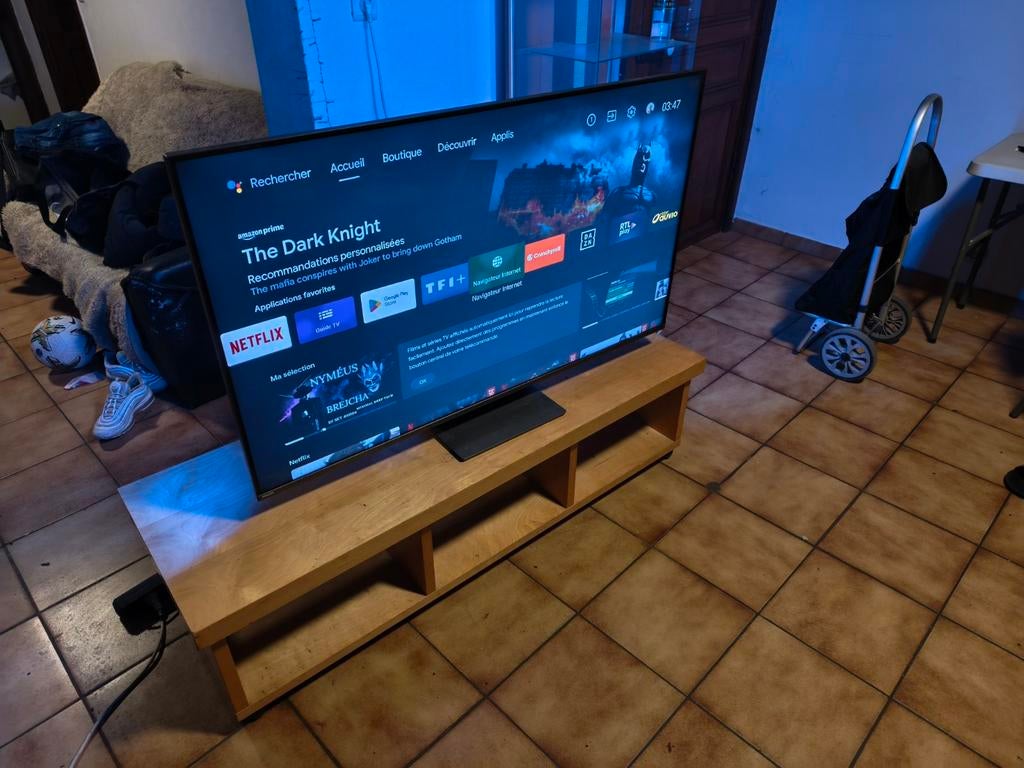 Tv ambilight 120ips 4k 55pouces Phillips, Enlèvement