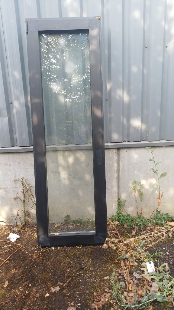 aluminium raam met vleugel glas inbegrepen, Doe-het-zelf en Bouw, Ophalen, Gevelraam of Ruit, Minder dan 80 cm, 160 cm of meer