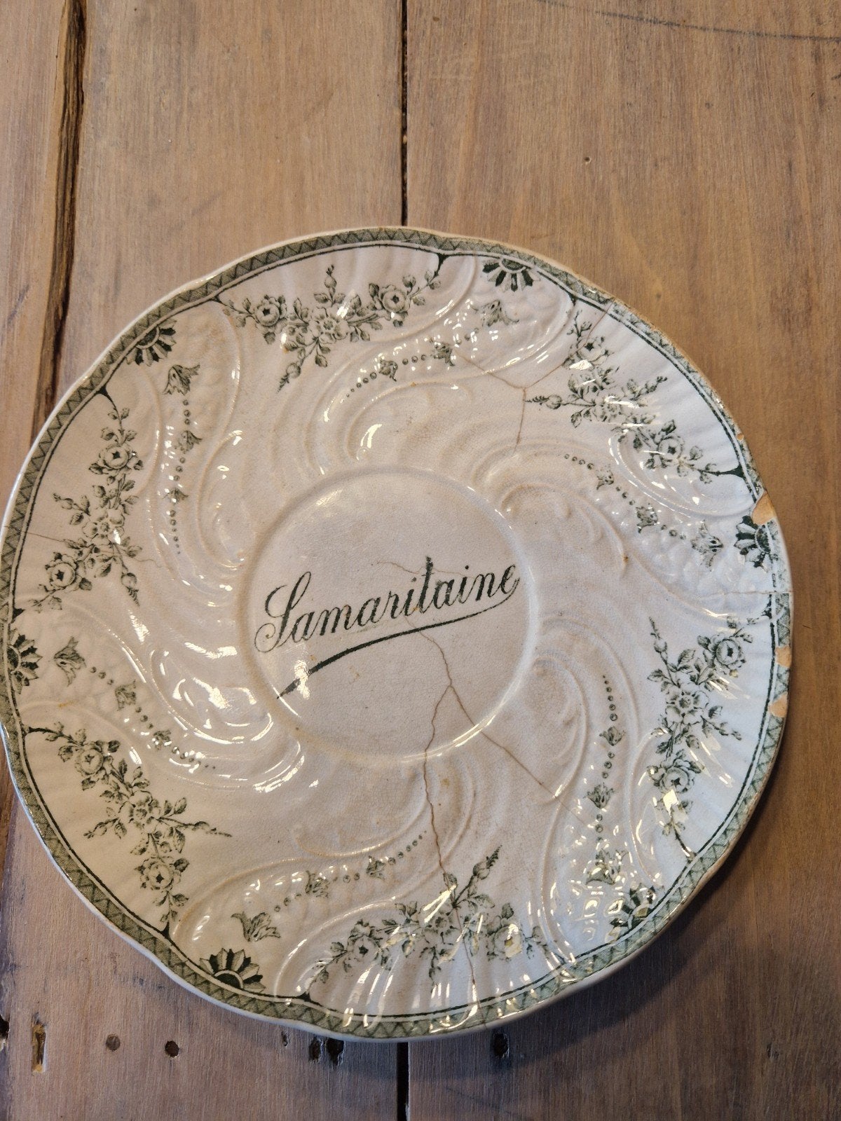 Petite assiette Badonviller Samaritaine, Enlèvement ou Envoi