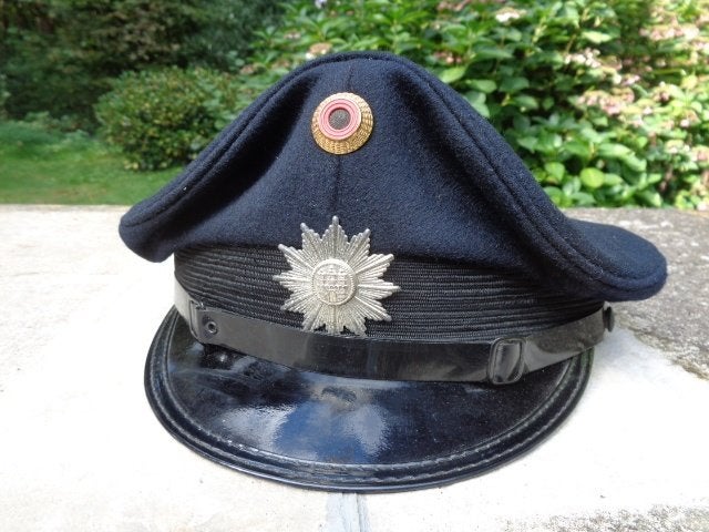 Duitse politie kepie , gemeente politie M 57 , jaren 60/70, Enlèvement ou Envoi, Autres, Casque ou Béret