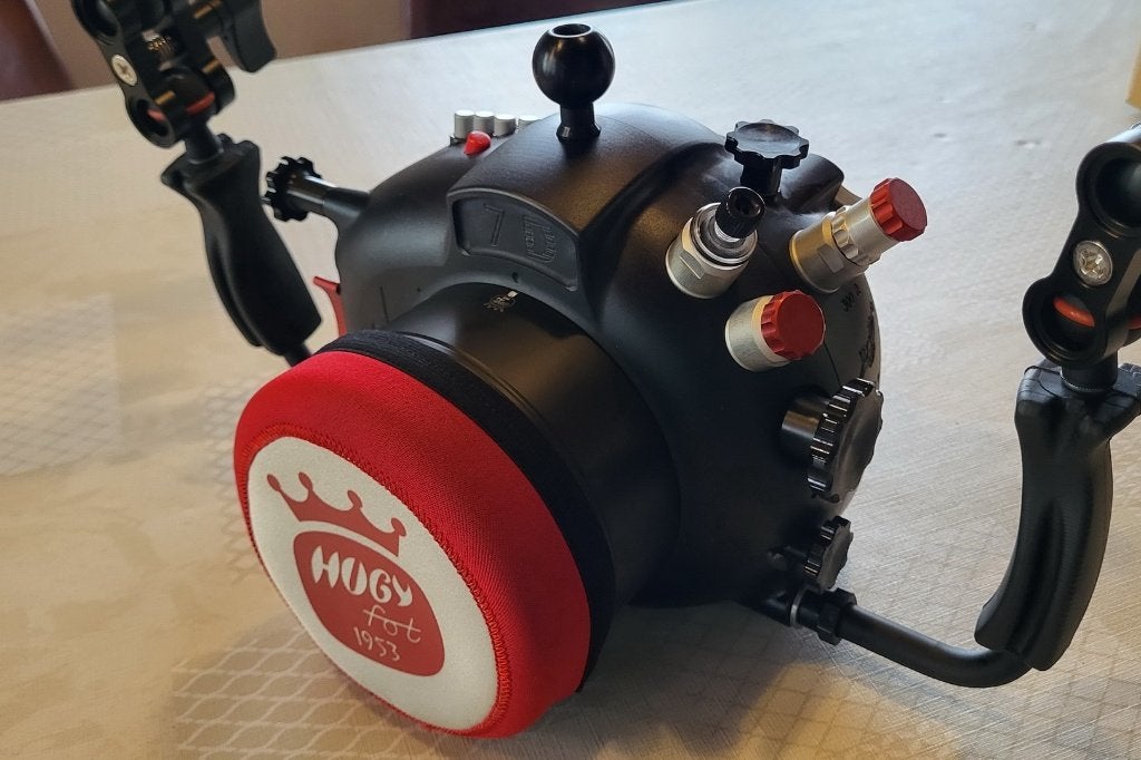 HUGYFOT Onderwaterbehuizing met camera, Enlèvement ou Envoi, Comme neuf
