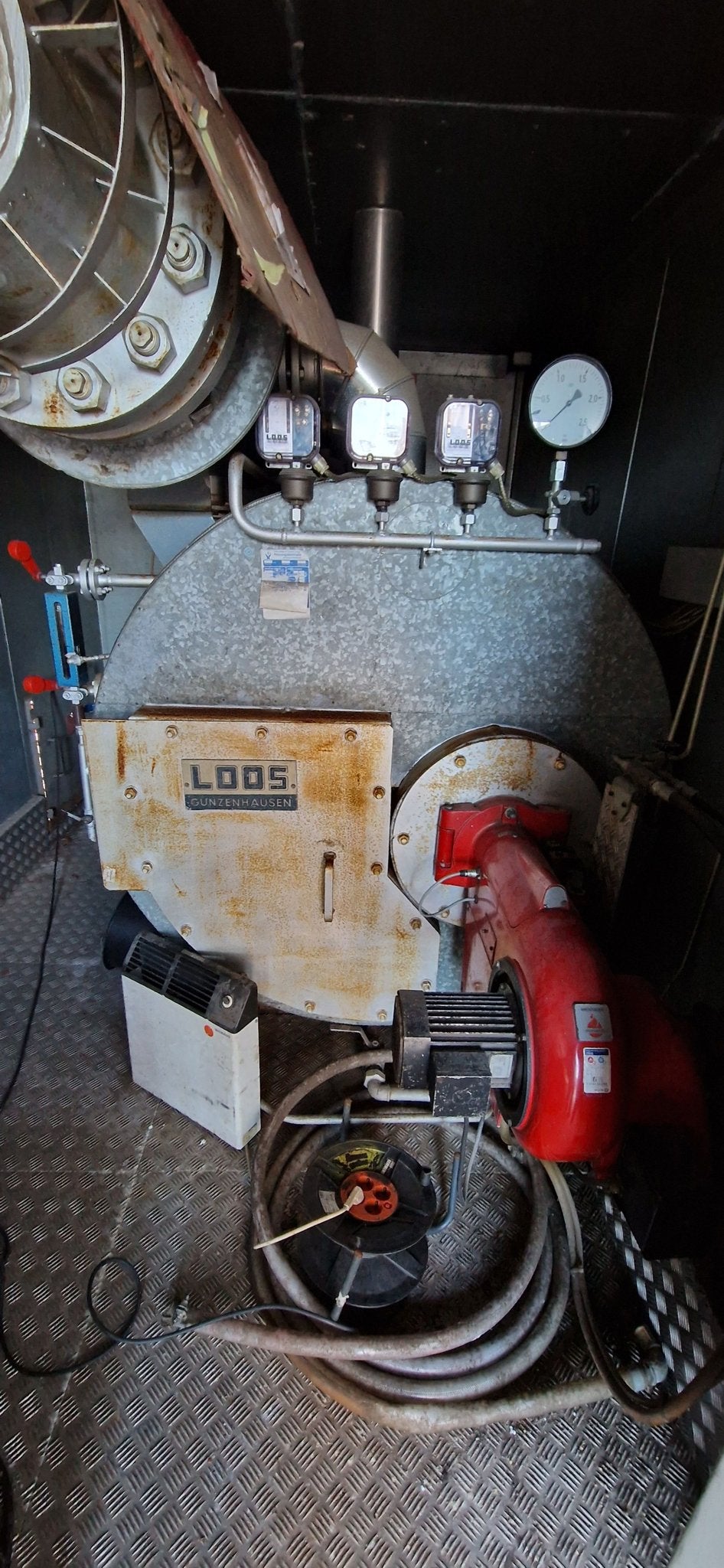 Complete LOOS stoomketel / stoomunit in container – industri, Doe-het-zelf en Bouw, Containers, -, -, -