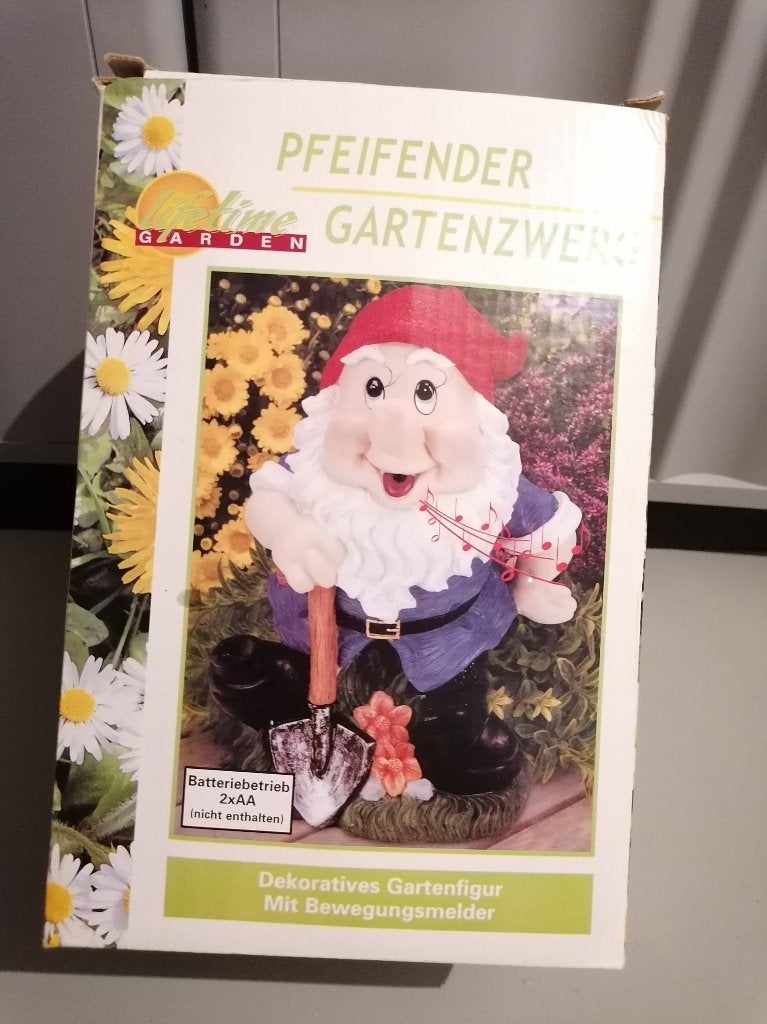 Tuinkabouter, Ophalen, Zo goed als nieuw, Kunststof, Tuinkabouter