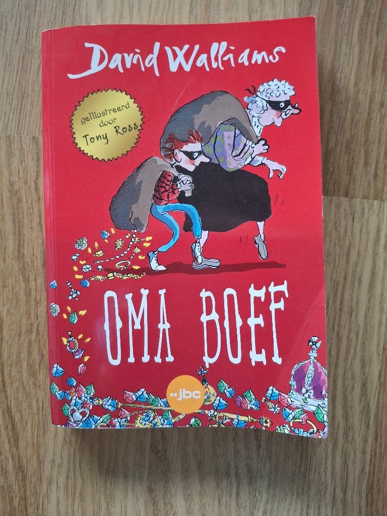 Kinderboek Oma Boef van David Walliams, Boeken, Ophalen, Gelezen, David Walliams, Fictie algemeen