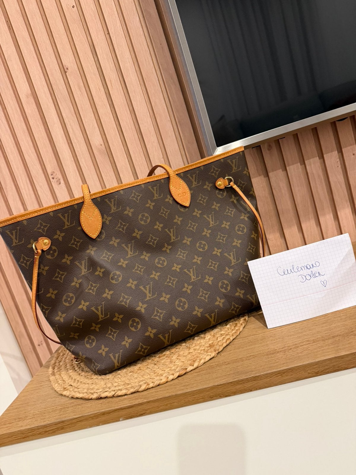 Louis Vuitton Neverfull mm, Handtassen en Accessoires, Tassen | Damestassen, Ophalen, Gebruikt