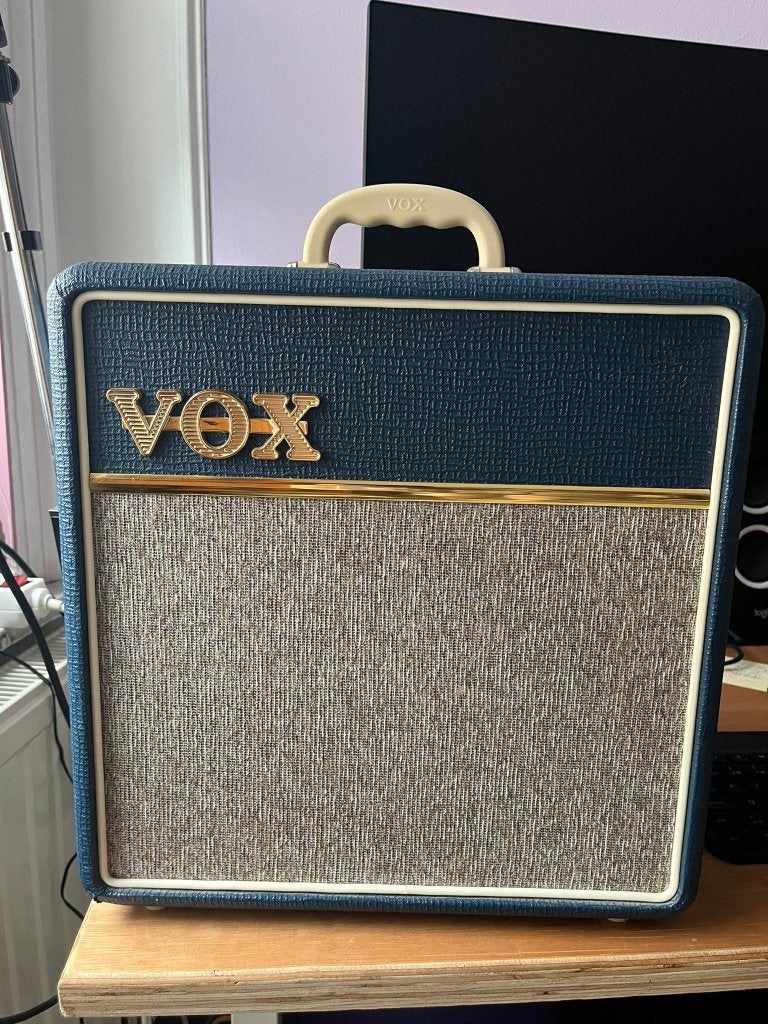 Vox AC4C1 bleu, Muziek en Instrumenten, Ophalen, Zo goed als nieuw, Gitaar, Minder dan 50 watt