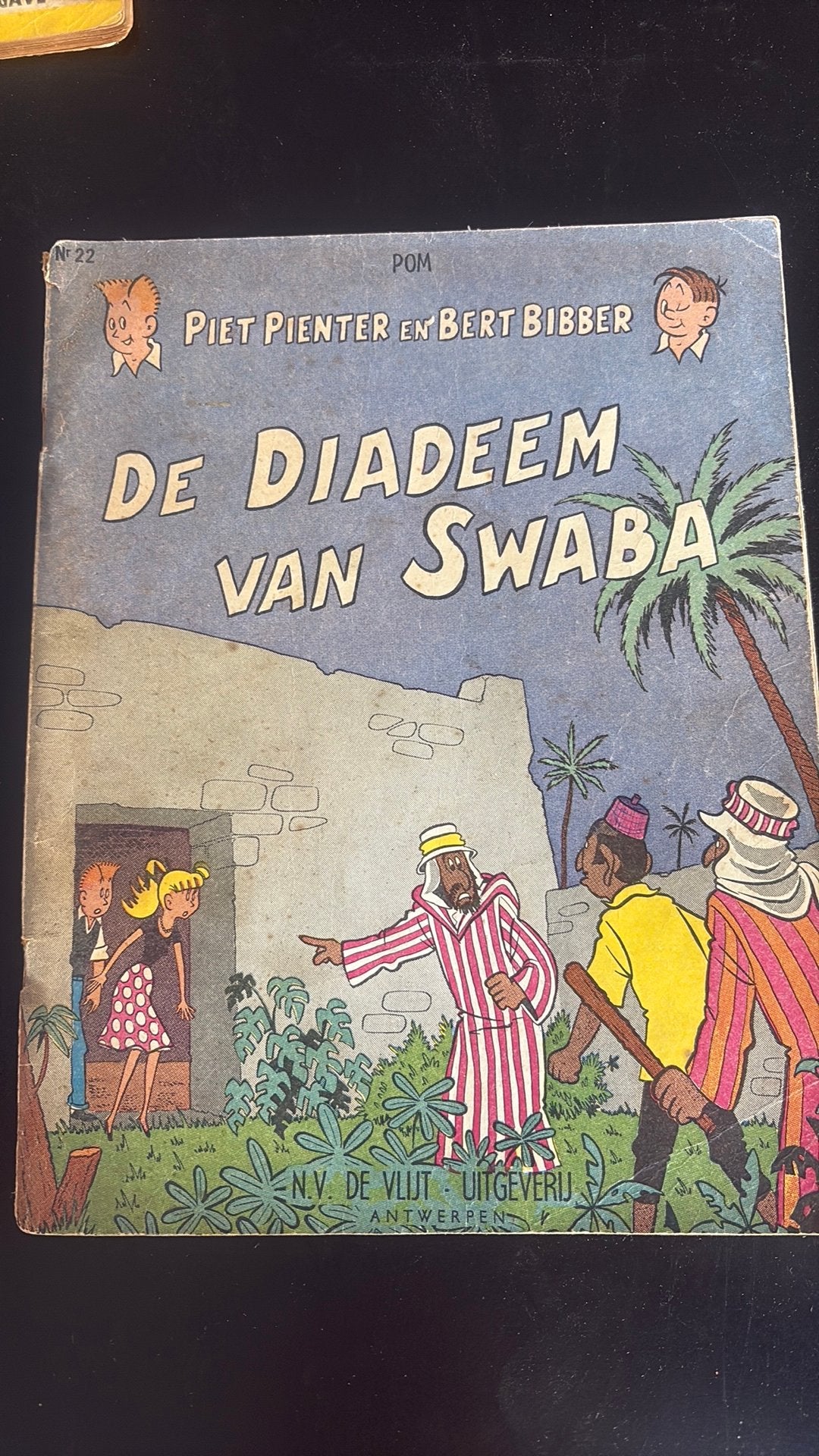 De Diadeem van Swaba, Ophalen