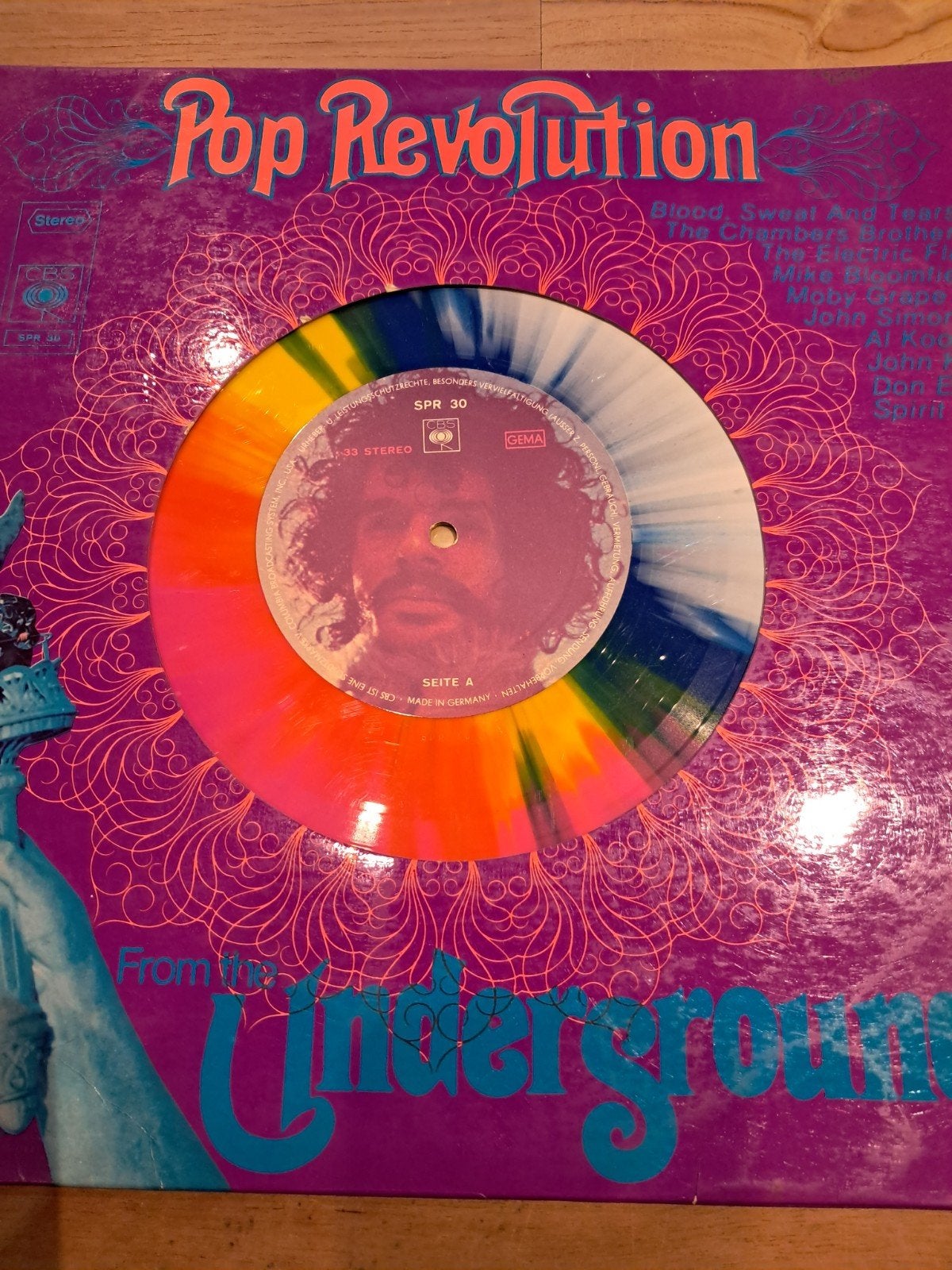 Lp Pop revolution, CD & DVD, Rock psychédélique, Enlèvement ou Envoi, Vinyle coloré, Utilisé