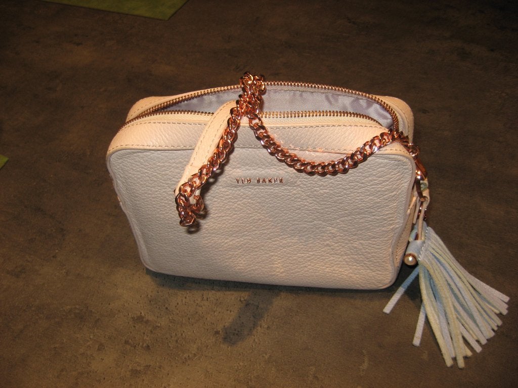 Schoudertas TED BAKER, Overige merken, Beige, Ophalen of Verzenden, Zo goed als nieuw