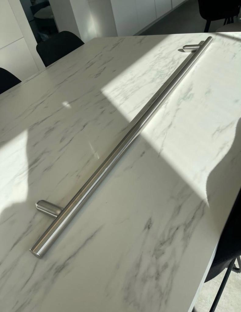 Deurgreep inox 120 cm, Huis en Inrichting, Ophalen, Nieuw