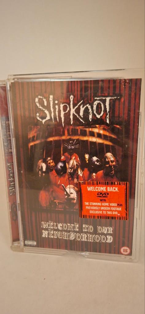 Slipknot muziek dvd kapotte hoes., Vanaf 16 jaar, Ophalen of Verzenden, Gebruikt, Muziek en Concerten