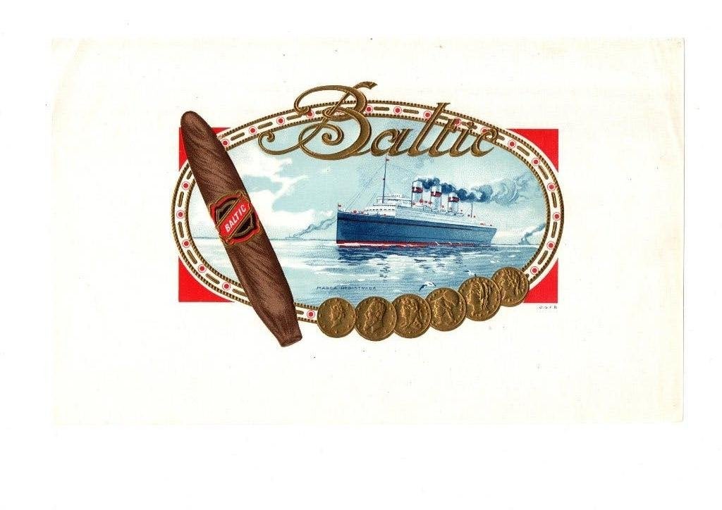 SIGAREN ETIKET, Ophalen of Verzenden, Nieuw, Overige typen
