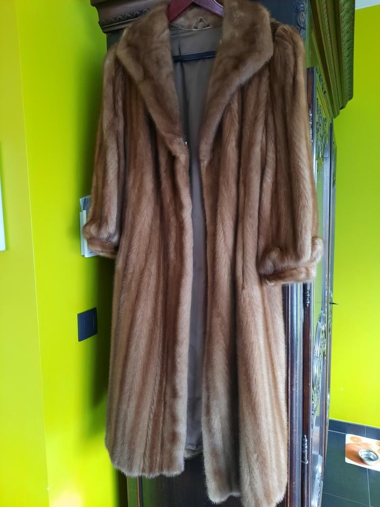 Echte lange bontmantel pels, Kleding | Dames, Ophalen