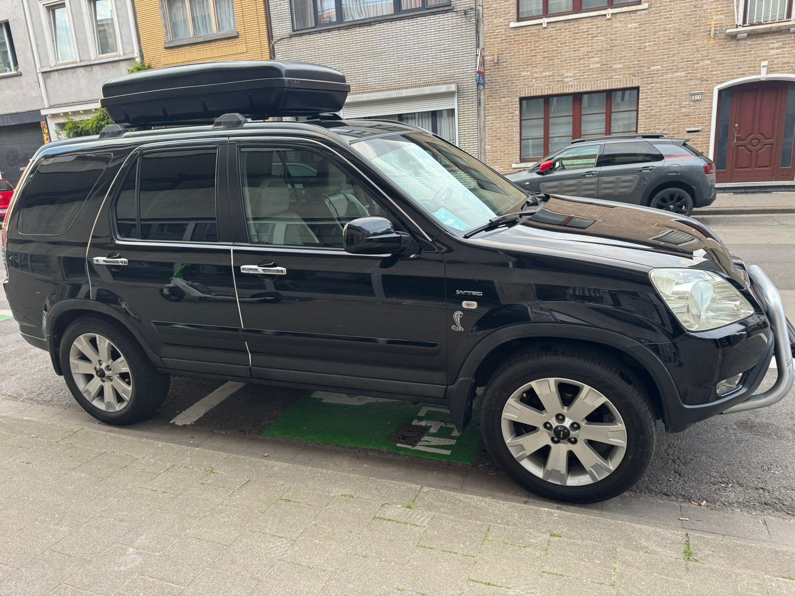 Honda CRV, Auto's, Honda, Beige, Zwart, Leder, 5 deurs