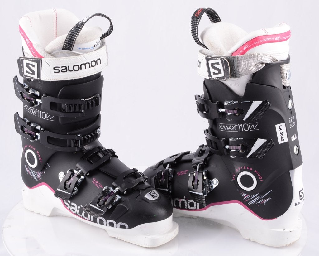 39; 40 EU dames skischoenen SALOMON X MAX 110 W, MY CUSTOM, Sport en Fitness, Gebruikt, Verzenden, Schoenen, Salomon