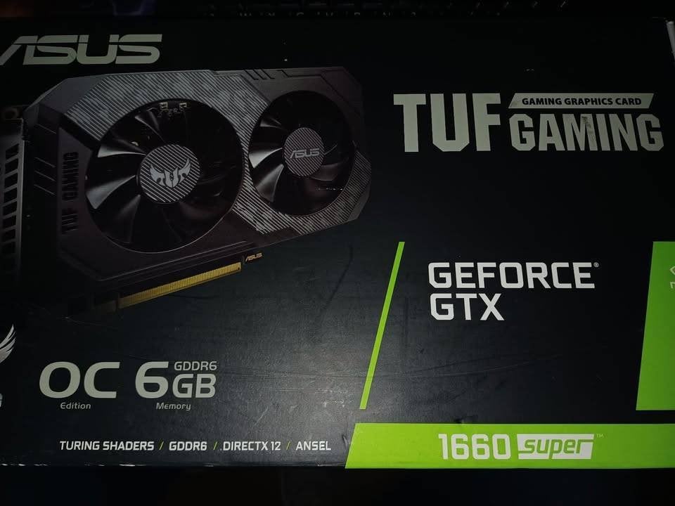Carte graphique ASUS GeForce GTX 1660 OC X 6 Go GDDR6, Computers en Software, Videokaarten, Ophalen of Verzenden, GDDR6, Nvidia