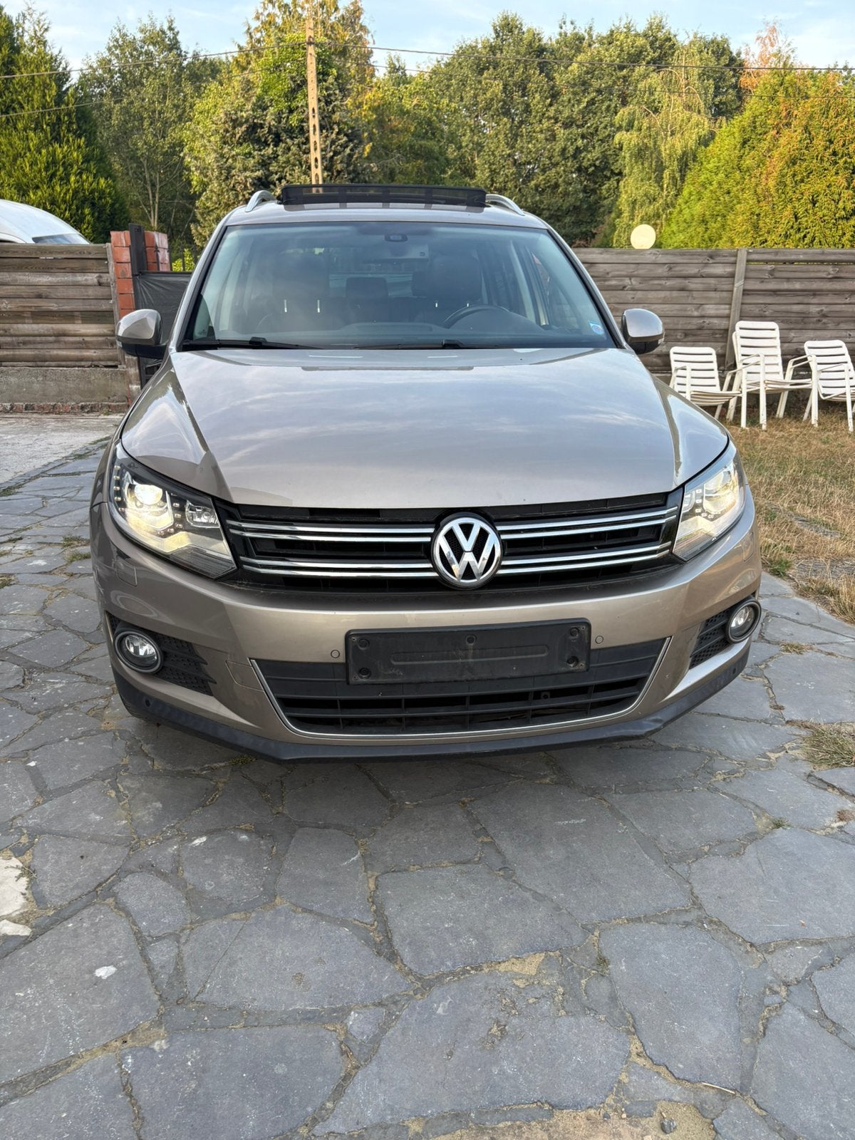 volkswagen tiguan 2016 euro 6 diesel 84000 km, Autos, Cuir, Argent ou Gris, Euro 6, Noir