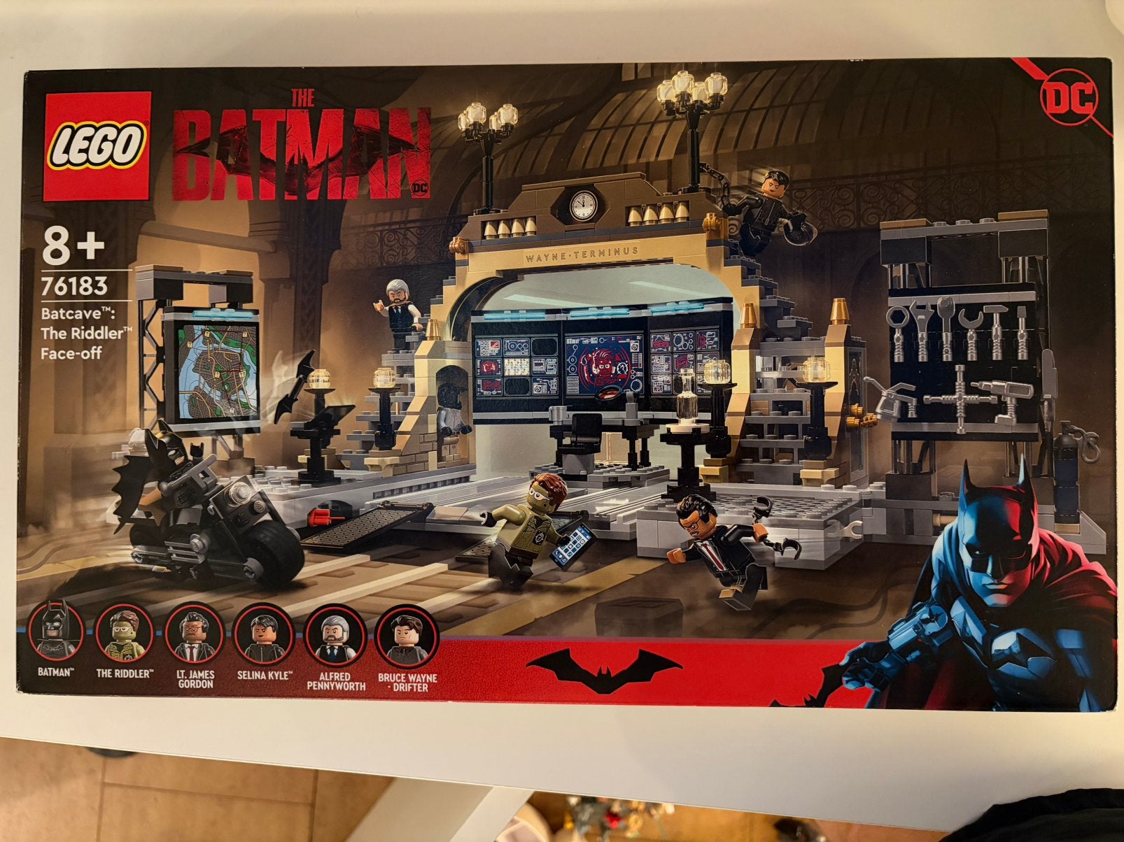 LEGO The Batman - Batcave: The Riddler Face-off, Ophalen of Verzenden, Zo goed als nieuw, Lego