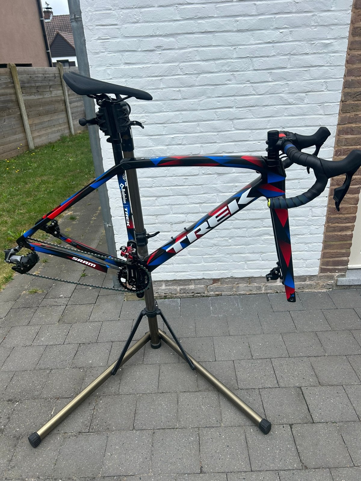 Teamfiets van Sven Nijs, Vélos & Vélomoteurs, Accessoires vélo | Outils de vélo, Enlèvement, Comme neuf