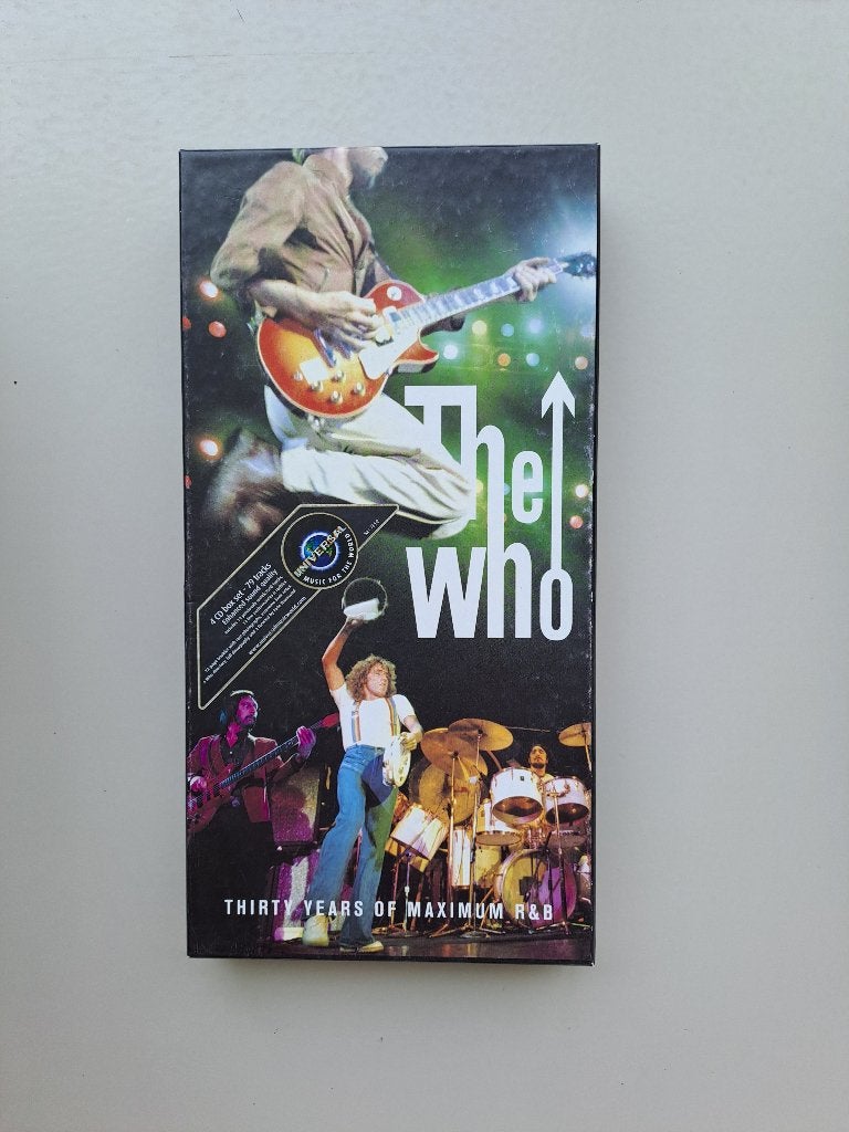 The Who - Thirty years of maximum r&b - 4 CD-box, Inclusief boekje, Boxset, Ophalen of Verzenden, Zo goed als nieuw