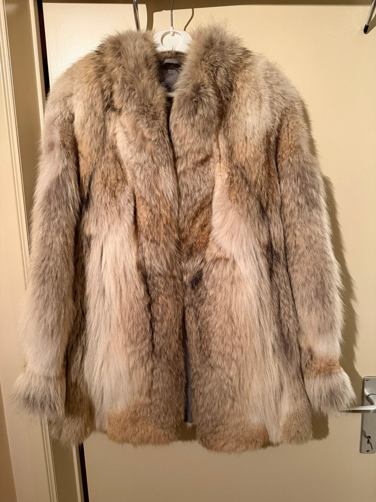 Magnifique manteau de fourrure., Vêtements | Femmes, Enlèvement ou Envoi, Comme neuf, Beige