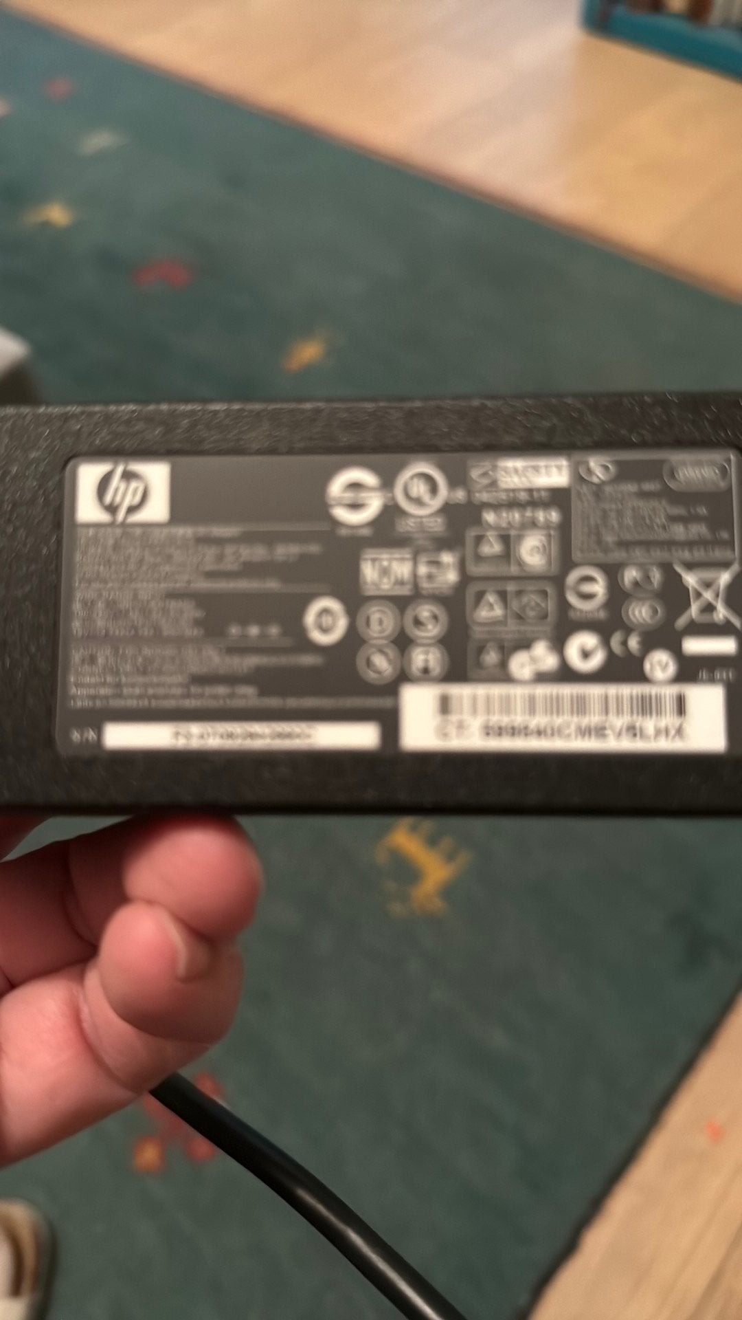 HP lader laptop, Informatique & Logiciels, Chargeurs d'ordinateur portable, Enlèvement, Utilisé