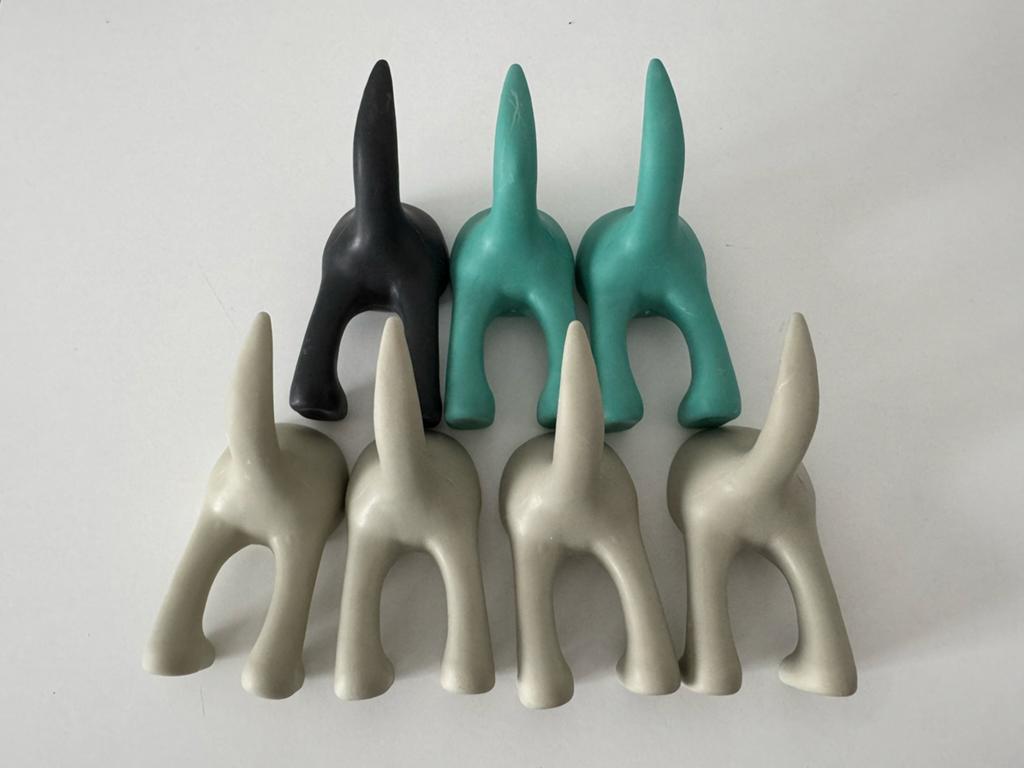 7 kapstokken hond IKEA, Huis en Inrichting, Woonaccessoires | Kapstokken, Ophalen of Verzenden, Zo goed als nieuw, Kunststof, Kinderkapstok