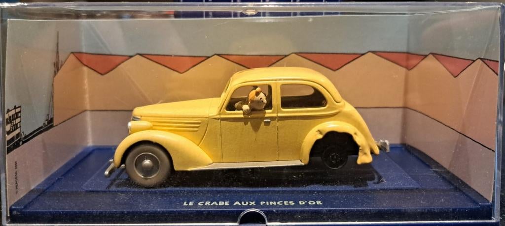 La voiture accidentée. Édition ATLAS, Enlèvement