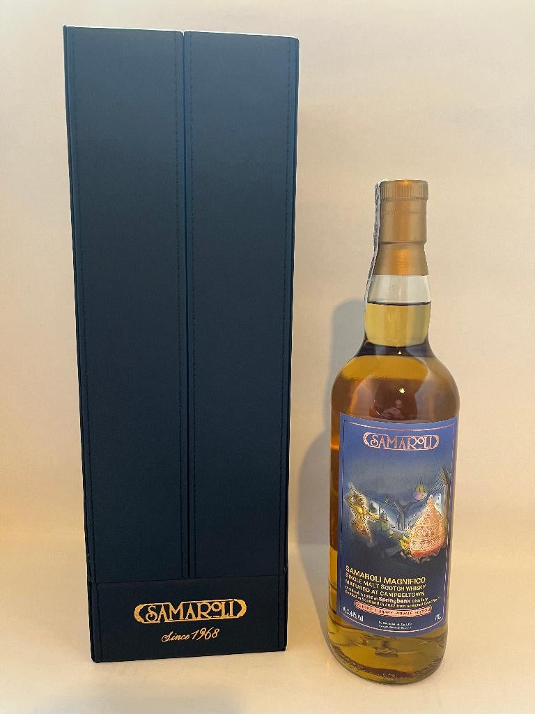 Springbank 1995 Magnifico Series #53 Samaroli b2022, Verzamelen, Wijnen, Ophalen of Verzenden
