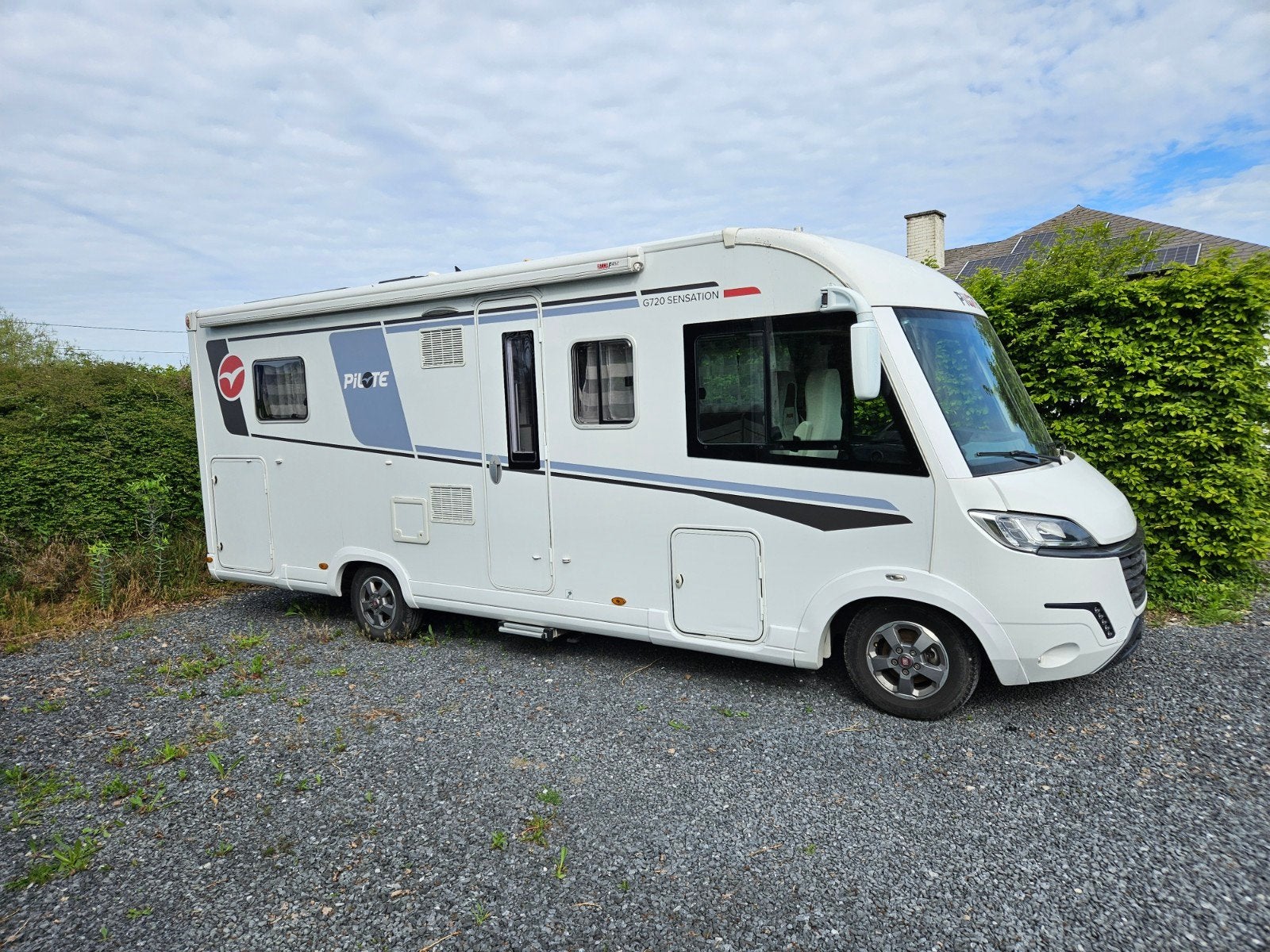 Te koop pilote 720 sentation integral met maar 18000km!!!!, Integraal, Ringverwarming, Fiat, Pilote