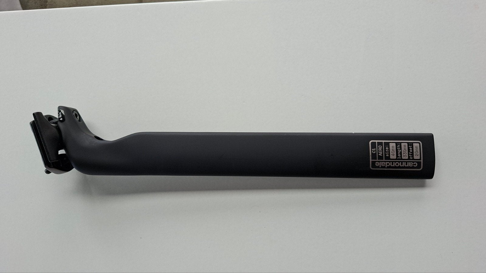 zadelpen cannondale supersix evo 20mm offset, Ophalen of Verzenden, Nieuw